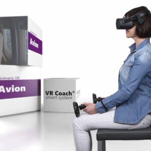 Produktbild VR Therapie Ängste- VR Szenario Flugzeug