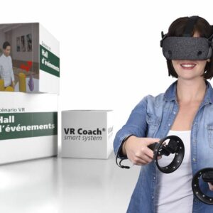 VR Therapie Ängste- VR Szenario Veranstaltungsfoyer: soziale Angst überwinden