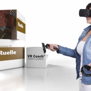VR Therapie bei Suchtpatienten - VR Szenario Hinterhof