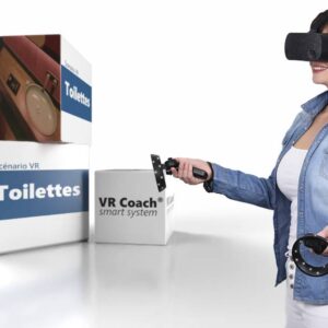 VR Therapie bei Suchtpatienten - VR Szenario Nachtclub Toilette